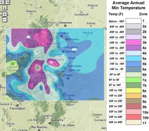 colorado usda zones