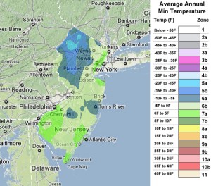 new jersey usda zones